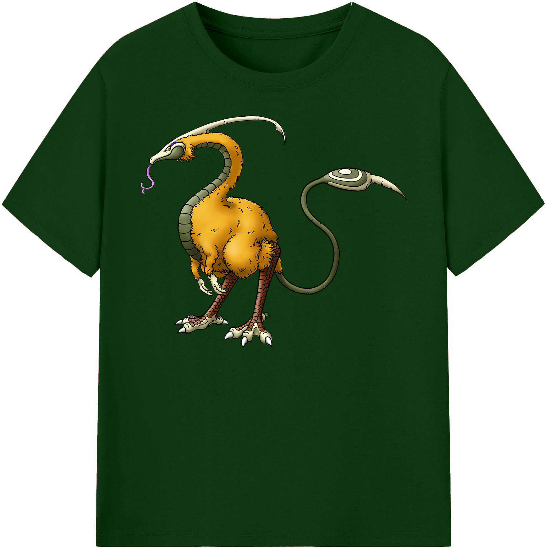 （画像用） ドラゴンクエスト Doragon Kuesuto Dragon Quest 綿100％半袖Tシャツ（フロントプリント）